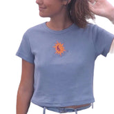 Embroidery Yin Yang Sun Blouse